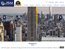 Tablet Screenshot of jsmtechnologies.com
